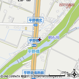 兵庫県神戸市西区平野町西戸田282周辺の地図