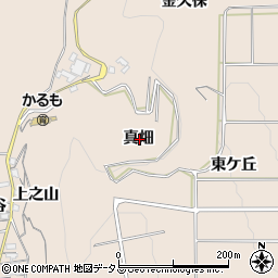愛知県知多郡南知多町豊浜真畑周辺の地図