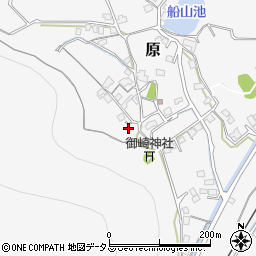 岡山県岡山市北区原872周辺の地図