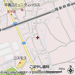 岡山県岡山市東区東平島437周辺の地図