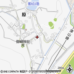 岡山県岡山市北区原589周辺の地図