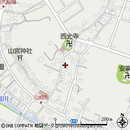静岡県浜松市中央区雄踏町山崎3593周辺の地図