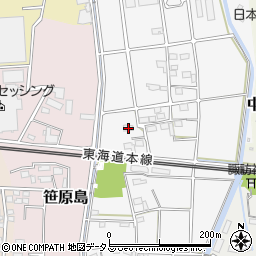 静岡県磐田市海老塚35周辺の地図