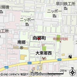 大阪府大東市南郷町4-35周辺の地図