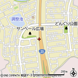 三重県津市緑が丘周辺の地図