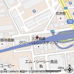 朝日共販関西事業所周辺の地図