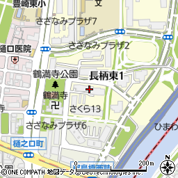 淀川リバーサイドタウンさくら１２番館周辺の地図