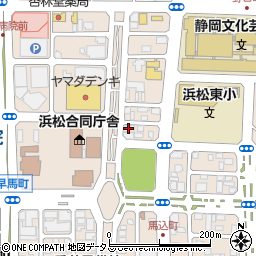 ヴィラ東田町周辺の地図