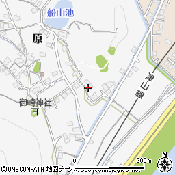 岡山県岡山市北区原505周辺の地図