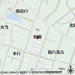 愛知県豊橋市大崎町的場周辺の地図