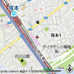 フェイジュアＫ周辺の地図