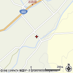 広島県山県郡北広島町志路原873周辺の地図