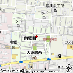 大阪府大東市南郷町11周辺の地図