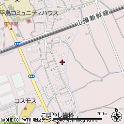 岡山県岡山市東区東平島424周辺の地図