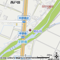 兵庫県神戸市西区平野町西戸田283周辺の地図