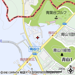 奈良県奈良市東高座町周辺の地図