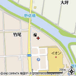 愛知県豊橋市野依町落合周辺の地図
