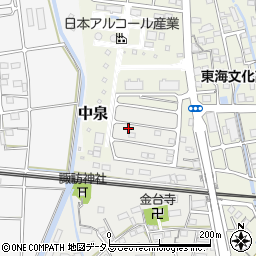 静岡県磐田市天龍4-6周辺の地図