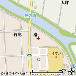 愛知県豊橋市野依町（落合）周辺の地図