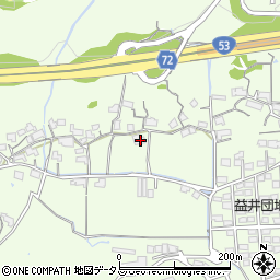 岡山県岡山市北区田益1168周辺の地図