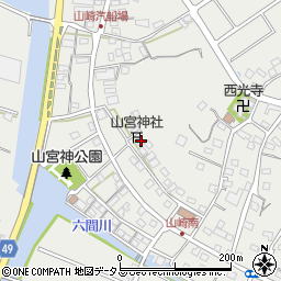 静岡県浜松市中央区雄踏町山崎3522周辺の地図