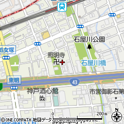 菊屋商店周辺の地図