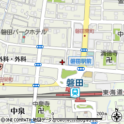 にぱち 磐田駅前店周辺の地図