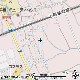 岡山県岡山市東区東平島423周辺の地図