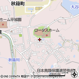 奈良県奈良市山陵町1094-4周辺の地図