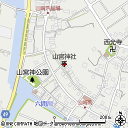 静岡県浜松市中央区雄踏町山崎3515周辺の地図