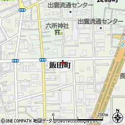 花島運輸株式会社　浜松営業所周辺の地図