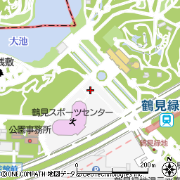 鶴見緑地トイレ６周辺の地図