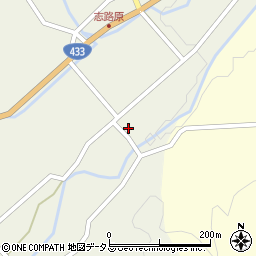 広島県山県郡北広島町志路原865周辺の地図