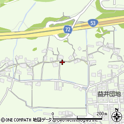 岡山県岡山市北区田益1180周辺の地図