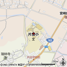 津市立片田小学校周辺の地図