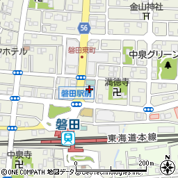 青島整骨院周辺の地図