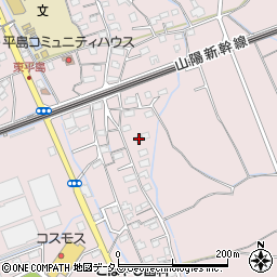 岡山県岡山市東区東平島422-1周辺の地図