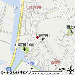 静岡県浜松市中央区雄踏町山崎3513周辺の地図