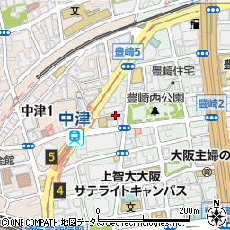 SOUI串風周辺の地図