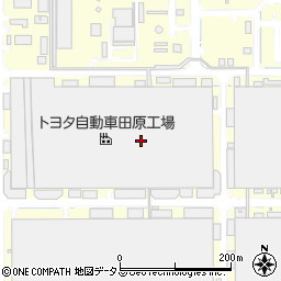 トヨタ自動車株式会社　社員クラブ周辺の地図