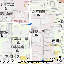 ローソン大東太子田三丁目店周辺の地図