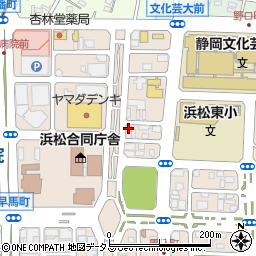 静岡県弁護士会浜松支部周辺の地図