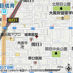 麻雀クラブニコニコ周辺の地図