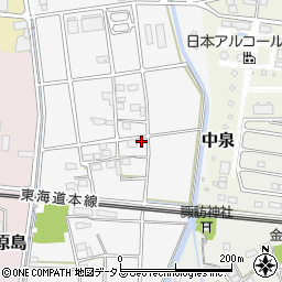 静岡県磐田市海老塚58周辺の地図