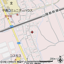 岡山県岡山市東区東平島420-2周辺の地図