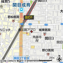 坂田生花店周辺の地図