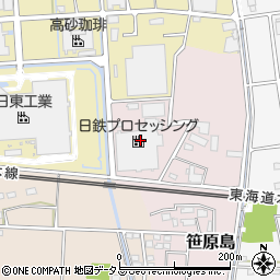 静岡県磐田市笹原島53周辺の地図