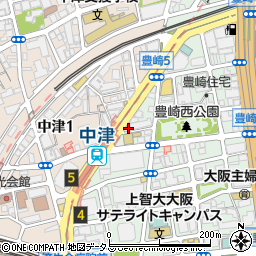 西川・松村司法書士事務所周辺の地図
