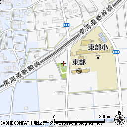 静岡県磐田市東貝塚200周辺の地図