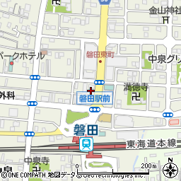 ひまわり放課後等デイサービス　磐田駅前校周辺の地図
